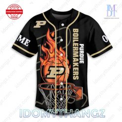 Purdue Boilermakers Football 2024 NCAA Final Tour Baseball Jersey