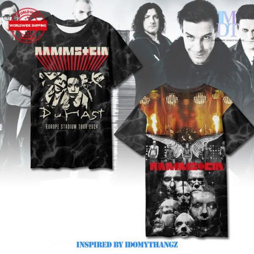 Rammstein Europe Stadium Tour 2024 Oversize Shirt