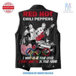 Red Hot Chili Peppers LA28 Sleeveless Denim Jacket