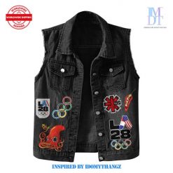 Red Hot Chili Peppers LA28 Sleeveless Denim Jacket