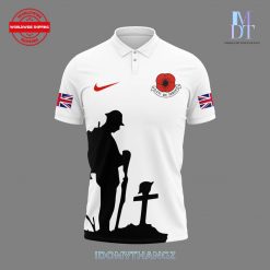 Remembrance Day Lest We Forget Polo Shirt