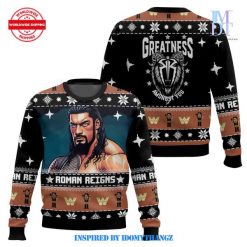 Roman Reigns WWE Greatness Sweater