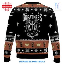 Roman Reigns WWE Greatness Sweater