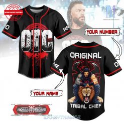 Roman Reigns WWE Original Tribal Chief Baseball Jersey