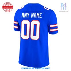 Royal Kansas Jayhawks NIL Replica Football Jersey