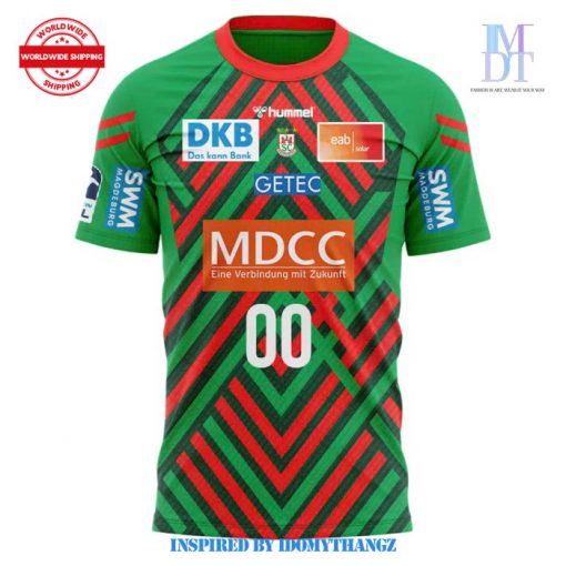 SC Magdeburg POKALTRIKOT New Customize Shirt