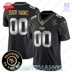 San Francisco 49er NFL Faithful To The Bay Football Jersey