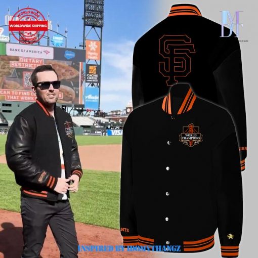 San Francisco Giants World Series Championships Baseball Jacket