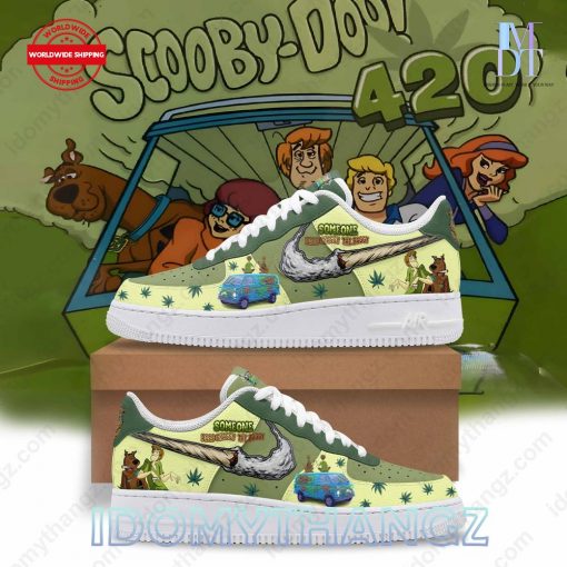 Scooby Doo 420 Someone Pass Shaggy The Baggy Air Force 1