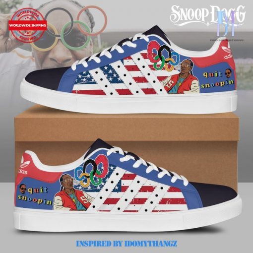 Snoop Dogg Quit Snoopin Limited Edition Stan Smith Shoes