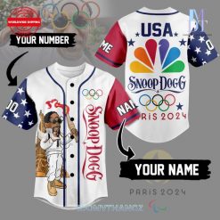 Snoop Dogg X Olympic Blunt Custom Baseball Jersey