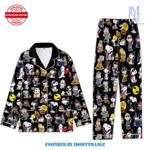 Snoopy Halloween Pajamas Set