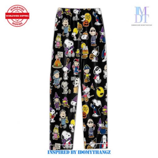 Snoopy Halloween Pajamas Set