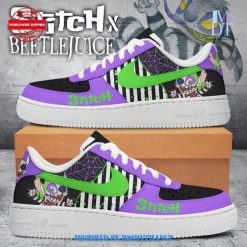 Stitch And Beetlejuice Halloween Air Force 1