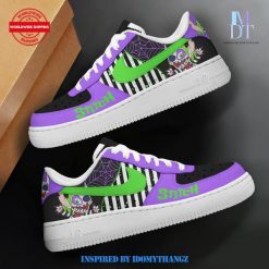 Stitch And Beetlejuice Halloween Air Force 1