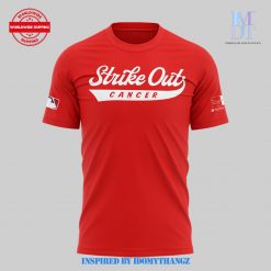 Strike Out Cancer Red Sox TShirt