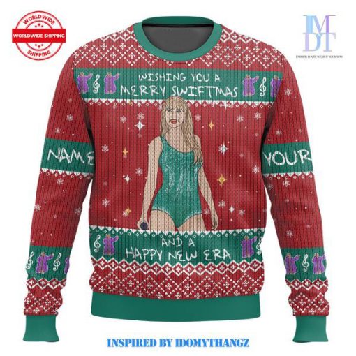 Taylor Swift Christmas Merry Swiftmas Sweater