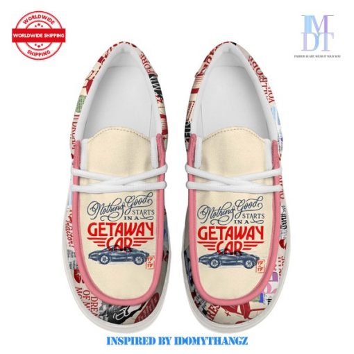 Taylor Swift Getaway Car Loafer Shoes