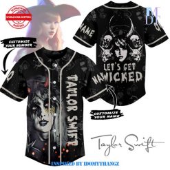 Taylor Swift Lets Get Wicked Limited Edition Baseball Jersey