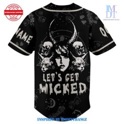 Taylor Swift Lets Get Wicked Limited Edition Baseball Jersey