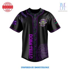 Teenage Mutant Ninja Turtles Donatello Does Machines Custom Baseball Jersey