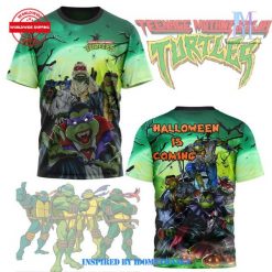 Teenage Mutant Ninja Turtles Halloween Is Coming 3D Shirt