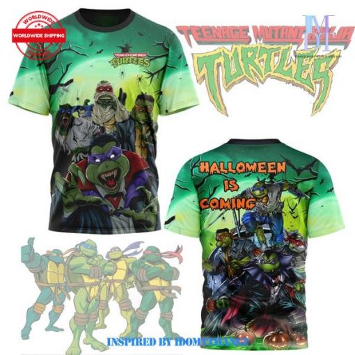 Teenage Mutant Ninja Turtles Halloween Is Coming 3D Shirt