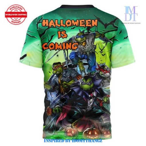 Teenage Mutant Ninja Turtles Halloween Is Coming 3D Shirt