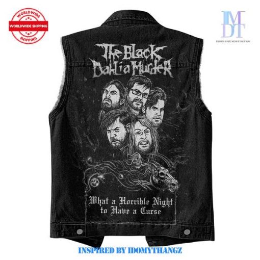 The Black Dahlia Murder Staffactory Sleeveless Denim Jacket