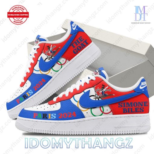 The Goat Simone Biles Paris 2024 Air Force 1