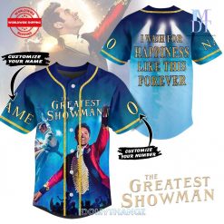 The Greatest Showman I Wish For Happiness Like This Drumming Baseball Jersey