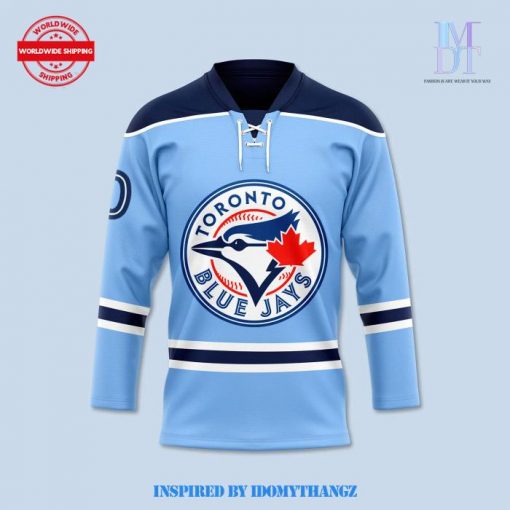 Toronto Blue Jays Custom Hockey Jersey