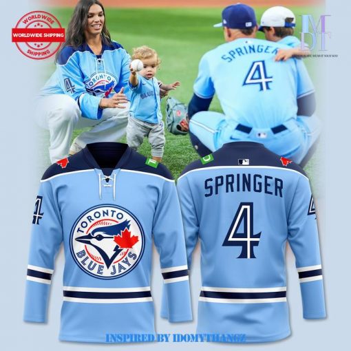 Toronto Blue Jays Springer Hockey Jersey