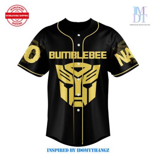 Transformers Bumblebee Baseball Jersey