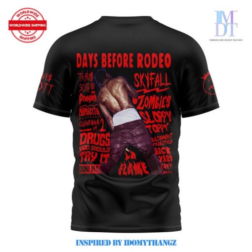 Travis Scott Days Before Rodeo Shirt