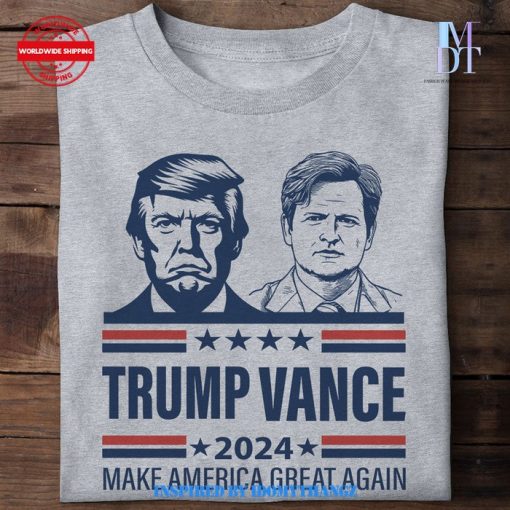 Trump Vance Supporters 2024 Make America Great Again T-Shirt