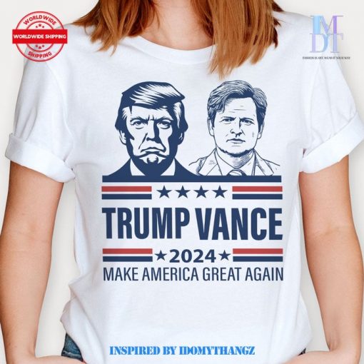 Trump Vance Supporters 2024 Make America Great Again T-Shirt