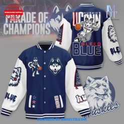 UConn Huskies Parade Of Champions Baseball Jacket