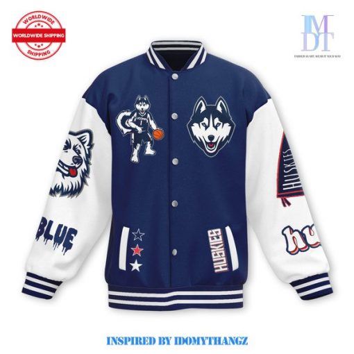 UConn Huskies Parade Of Champions Baseball Jacket