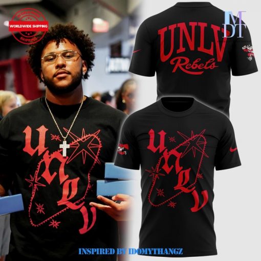 UNLV Rebels Football 2024 New Black Shirt