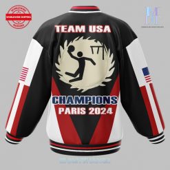 USA Basketball Champions Olympic Games Baseball Jacket