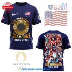 USA Basketball Champions Paris 2024 T-Shirt