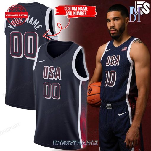 USA Basketball Team 2024 New Jersey