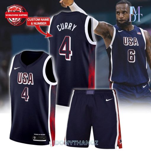 USA Basketball Team 2024 New Jersey