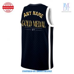 USA Basketball Team Gold Medal Olympic Basketball Jersey