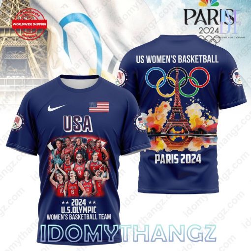 USA Women Basketball Team Olympic Games T-Shirt