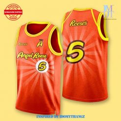 WNBA Angel Reese 5 Limited Edition Basketball Jersey