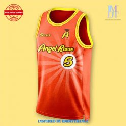 WNBA Angel Reese 5 Limited Edition Basketball Jersey