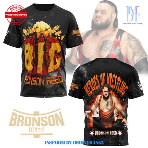 WWE Bronson Reed Heroes Of Wrestling 3D Shirt