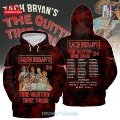 Zach Bryan The Quitting Time Tour 2024 Hoodie